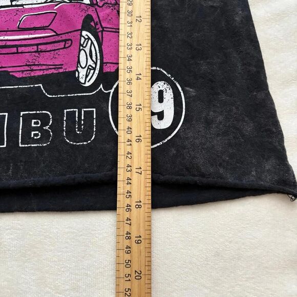 Barbie Crop Top Black Acid Wash Retro xs barbiecore - Picture 5 of 6